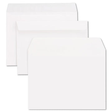 Quality Park™ Open-side Booklet Envelope, #13 1-2, Cheese Blade Flap, Gummed Closure, 10 X 13, White, 100-box freeshipping - TVN Wholesale